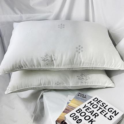 91家纺网 家纺一手货源 找家纺 （总）拾光枕芯 2023新款跑量印花枕芯羽丝绒福利枕头