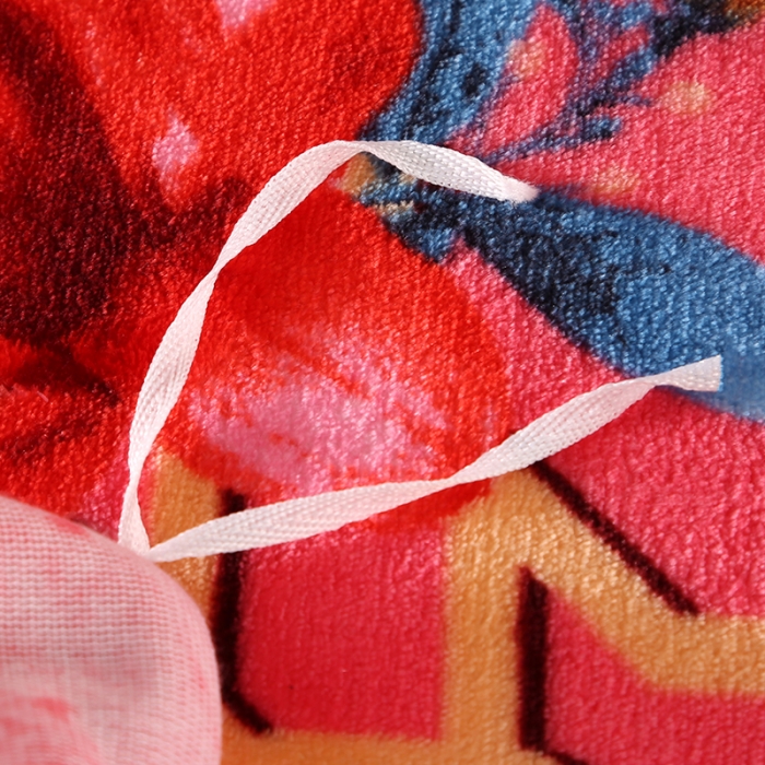 91家纺网 家纺一手货源 找家纺 富之航 2023新款直播爆款8.5斤牛奶绒四件套高克重法莱绒 粉色记忆