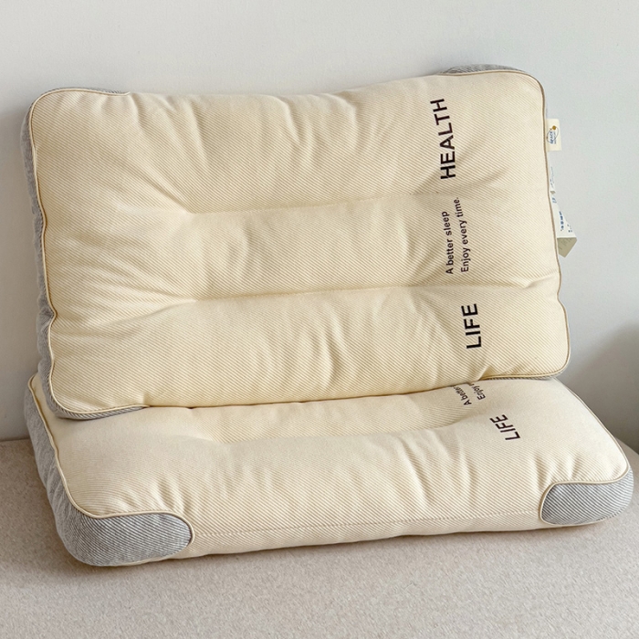 91家纺网 家纺一手货源 找家纺 （总）爱尚家枕芯 2023新款日式针织呵护护颈定型枕