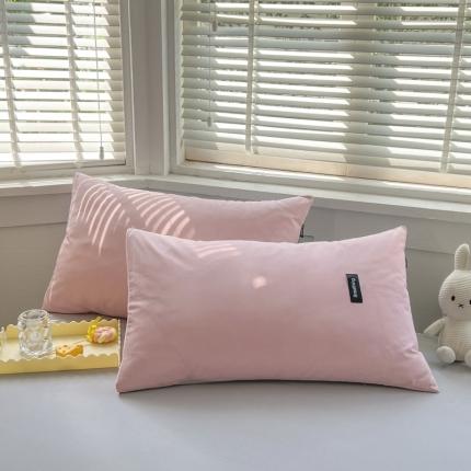 91家纺网 家纺一手货源 找家纺 （总）绵庭家纺 2023新款全棉水洗棉拼色单品枕套