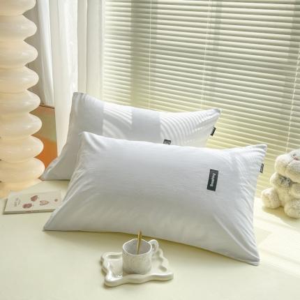 91家纺网 家纺一手货源 找家纺 （总）绵庭家纺 2023新款全棉水洗棉拼色单品枕套