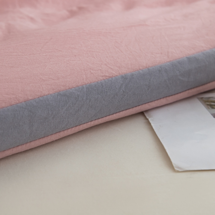 91家纺网 家纺一手货源 找家纺 森林人 2023新款A类水洗棉立体大豆被 立体-豆沙