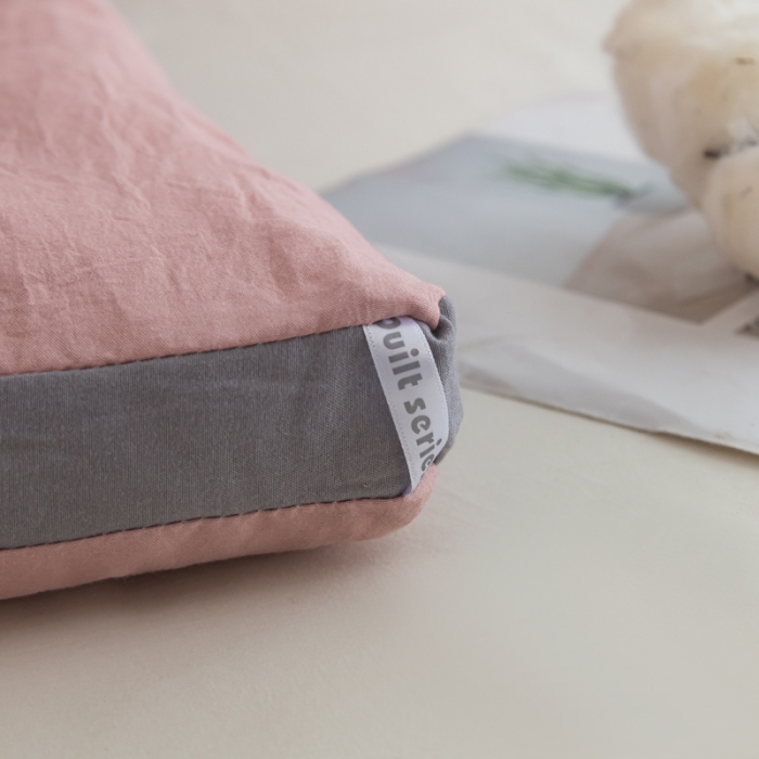 91家纺网 家纺一手货源 找家纺 森林人 2023新款A类水洗棉立体大豆被 立体-豆沙