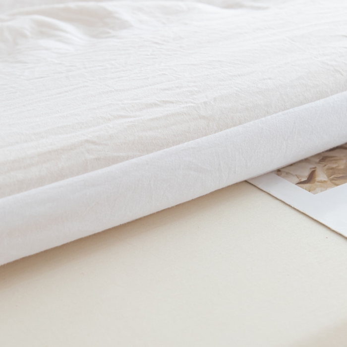 91家纺网 家纺一手货源 找家纺 森林人 2023新款A类水洗棉立体大豆被 立体-珍珠白