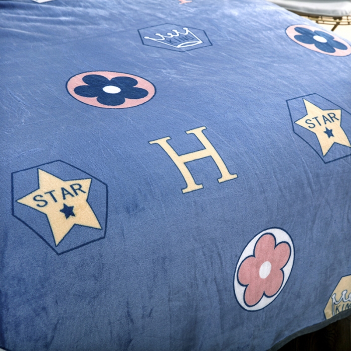 91家纺网 家纺一手货源 找家纺 赋雅 新款300克双面绒毯子超柔加厚云貂绒法莱绒 巴黎风情