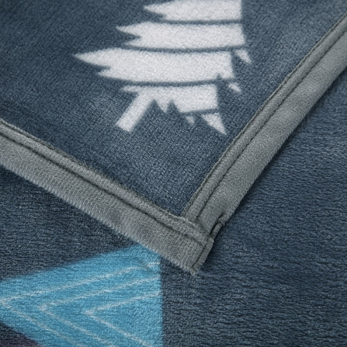 91家纺网 家纺一手货源 找家纺 赋雅 新款300克双面绒毯子超柔加厚云貂绒法莱绒 福鹿