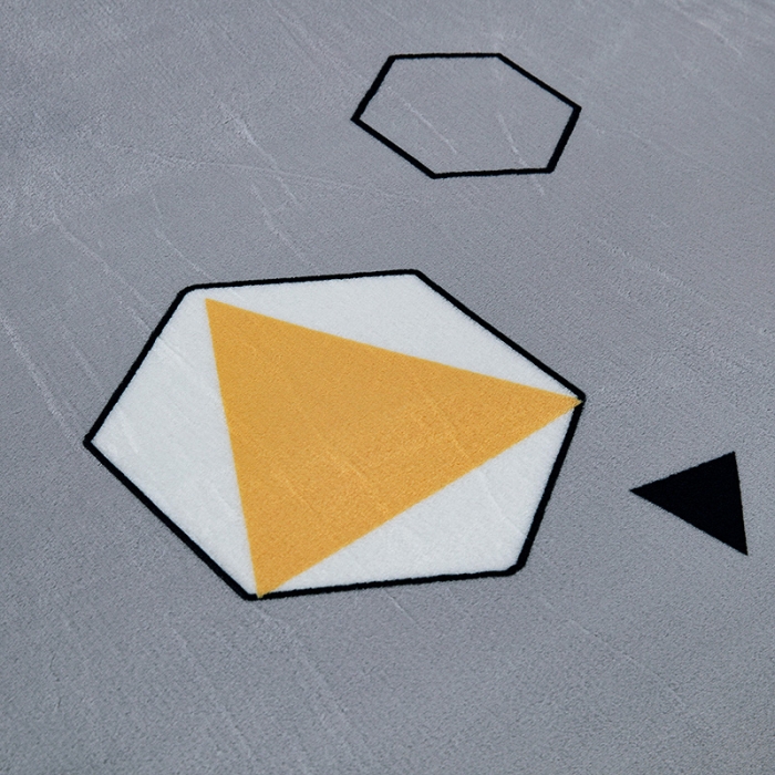 91家纺网 家纺一手货源 找家纺 赋雅 新款300克双面绒毯子超柔加厚云貂绒法莱绒 幻想 灰