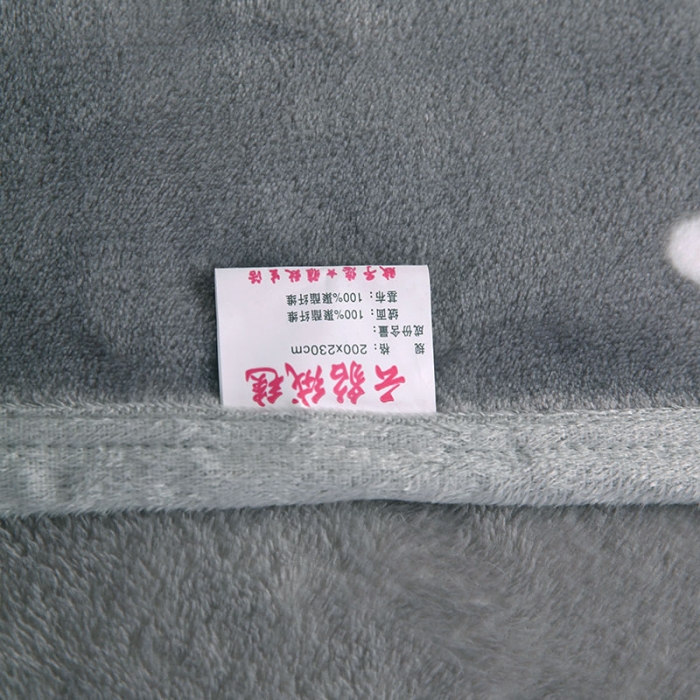 91家纺网 家纺一手货源 找家纺 赋雅 新款300克双面绒毯子超柔加厚云貂绒法莱绒 皇冠