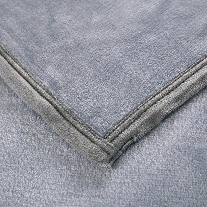 91家纺网 家纺一手货源 找家纺 赋雅 新款300克双面绒毯子超柔加厚云貂绒法莱绒 喵喵喵