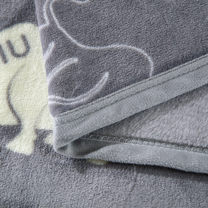 91家纺网 家纺一手货源 找家纺 赋雅 新款300克双面绒毯子超柔加厚云貂绒法莱绒 牛牛