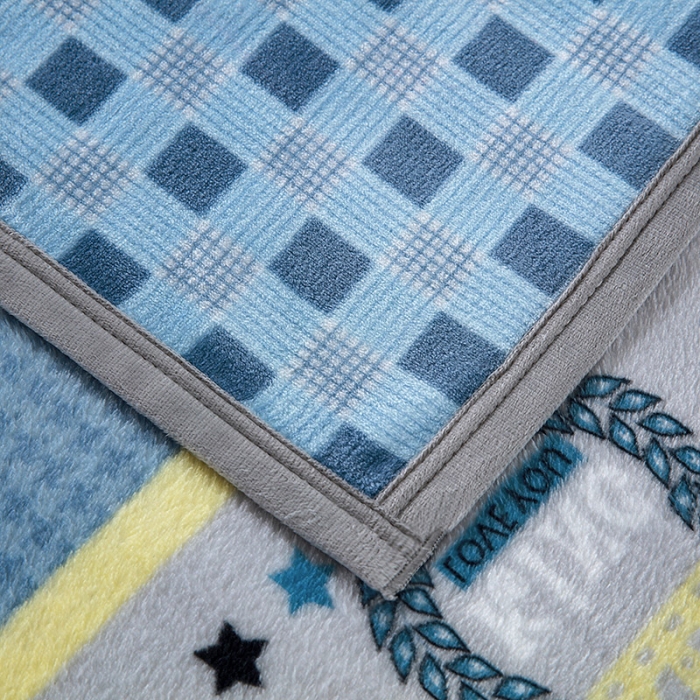 91家纺网 家纺一手货源 找家纺 赋雅 新款300克双面绒毯子超柔加厚云貂绒法莱绒 英伦