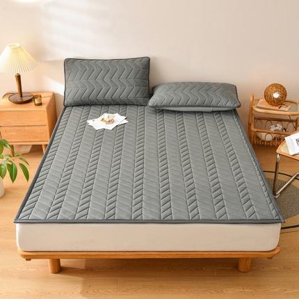 梦初语 大豆纤维床垫家用薄款防滑垫被褥子宿舍学生单双人垫子  星空灰