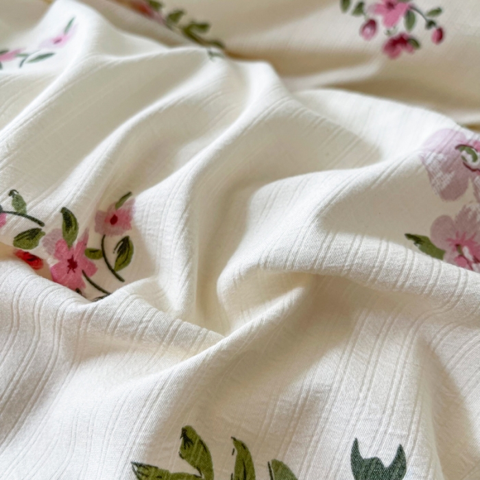 91家纺网 家纺一手货源 找家纺 一比一 直播爆款超柔提花小竺棉法式复古亲肤水洗四件套 午后时光