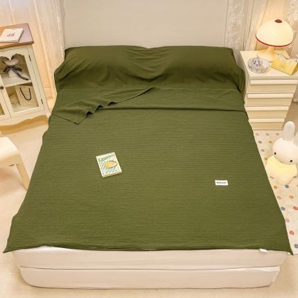 91家纺网 家纺一手货源 找家纺 （总）眠博士 2023新款全棉华夫格旅行睡袋