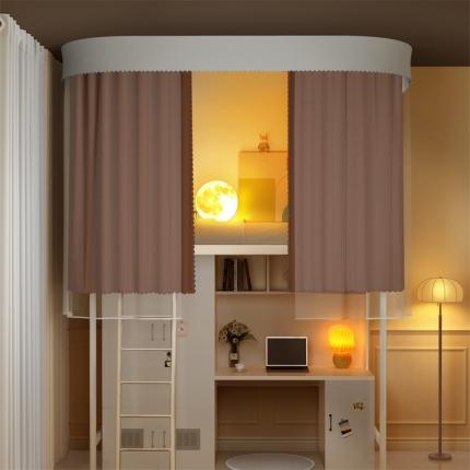 91家纺网 家纺一手货源 找家纺 艾晶美 2023新款3D建模吸顶学生蚊帐 奶驼