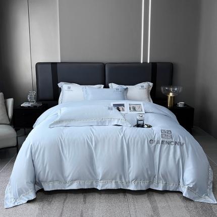 91家纺网 家纺一手货源 找家纺 （总）优悦生活馆 2023新款凯丝系列轻奢磨毛四件套