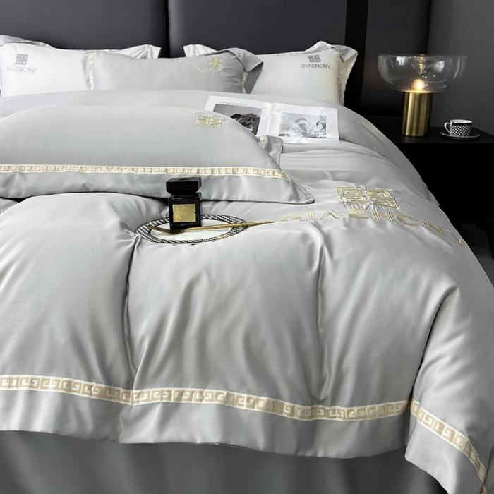 91家纺网 家纺一手货源 找家纺 （总）优悦生活馆 2023新款凯丝系列轻奢磨毛四件套