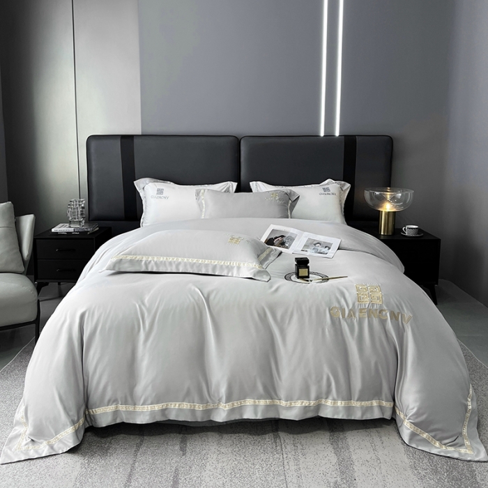 91家纺网 家纺一手货源 找家纺 （总）优悦生活馆 2023新款凯丝系列轻奢磨毛四件套