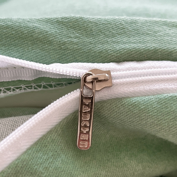 91家纺网 家纺一手货源 找家纺 涵宸 2023新款全棉加厚磨毛刺绣四件套-盛夏光年 南枝叶