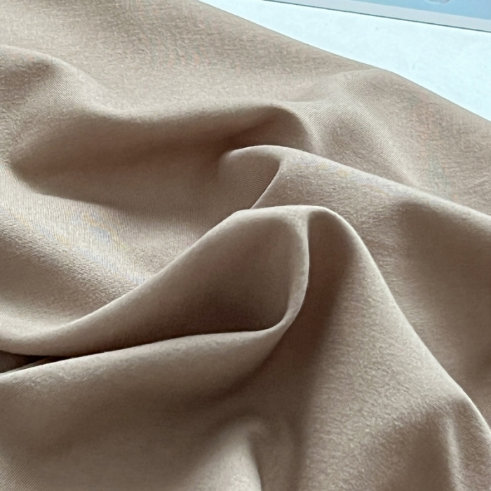 91家纺网 家纺一手货源 找家纺 直播热款A类水洗棉双层纱四件套纯色小碎花被套床笠三件套 卡其+小熊院长