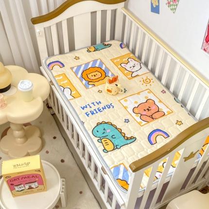 （总）富馨莱 2023新款幼儿园婴儿床护垫床垫