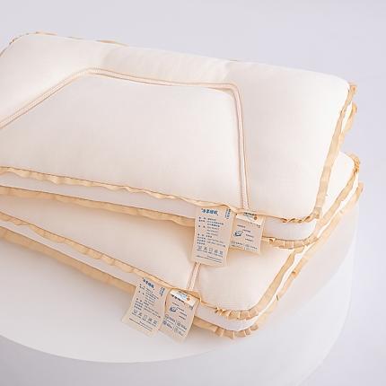 91家纺网 家纺一手货源 找家纺 贵夫人 2023新款韩系奶油花边护颈枕 双边