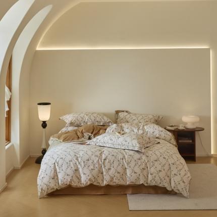 柠馨 2023新款全棉3221磨毛印花四件套 童话森林