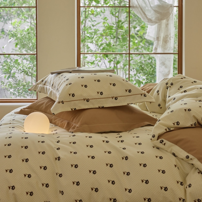 91家纺网 家纺一手货源 找家纺 柠馨 2023新款全棉3221磨毛印花四件套 锦觅