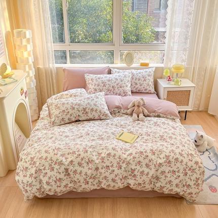 柠馨 2023新款13376全棉单被套 花恋