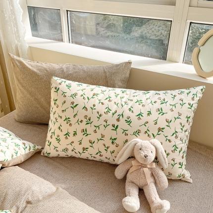 91家纺网 家纺一手货源 找家纺 （总）柠馨 2023新款13376全棉单品枕套