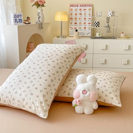 91家纺网 家纺一手货源 找家纺 柠馨 2023新款13376全棉单品枕套 馥郁