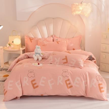 91家纺网 家纺一手货源 找家纺 （总）巧玲珑2025新款AB版铂金生态四件套