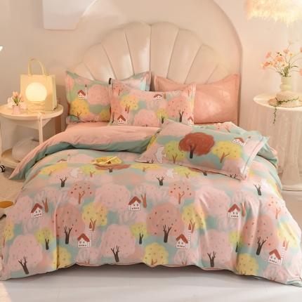 91家纺网 家纺一手货源 找家纺 （总）巧玲珑2025新款AB版铂金生态四件套