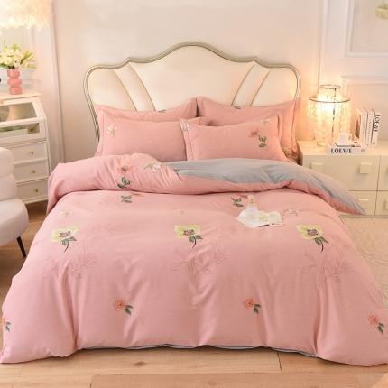 91家纺网 家纺一手货源 找家纺 （总）巧玲珑2025新款AB版铂金生态四件套