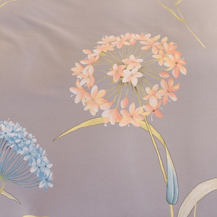 91家纺网 家纺一手货源 找家纺 巧玲珑2025新款AB版铂金生态四件套 花香四溢