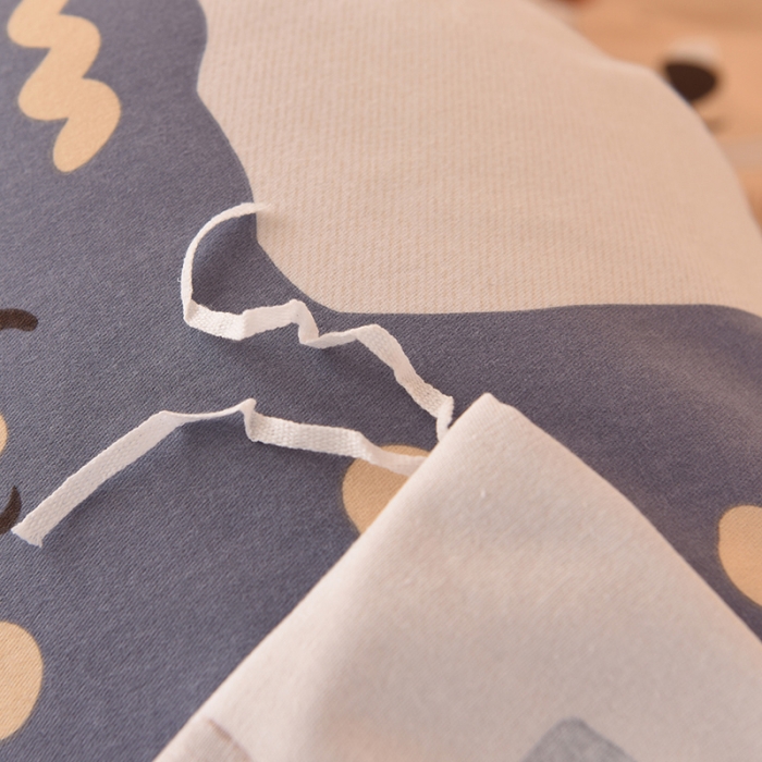 91家纺网 家纺一手货源 找家纺 巧玲珑2025新款AB版铂金生态四件套 欢乐时光