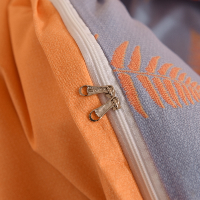 91家纺网 家纺一手货源 找家纺 巧玲珑2025新款AB版铂金生态四件套 落叶之思