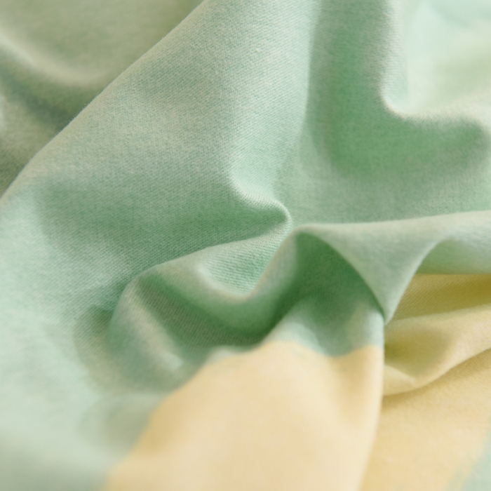 91家纺网 家纺一手货源 找家纺 巧玲珑2025新款AB版铂金生态四件套 尼欧-绿