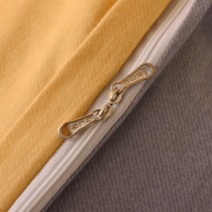 91家纺网 家纺一手货源 找家纺 巧玲珑2025新款AB版铂金生态四件套 青春记忆-黄