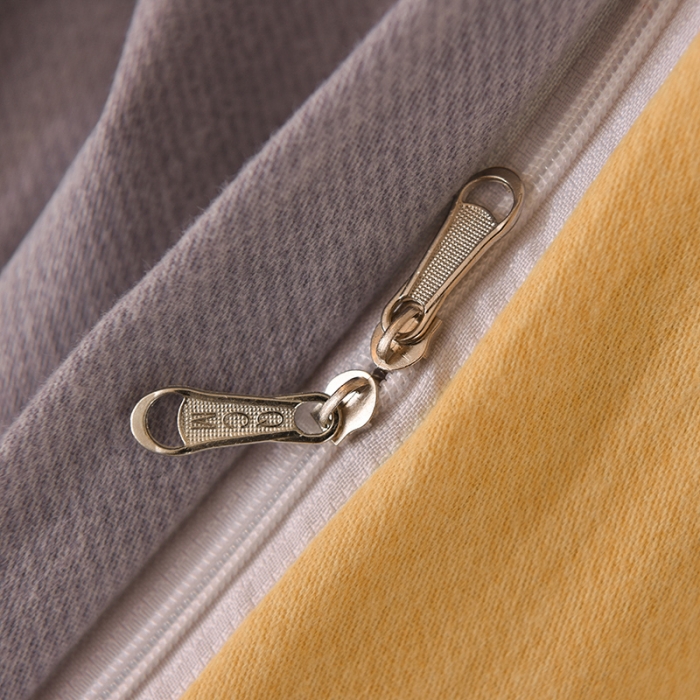 91家纺网 家纺一手货源 找家纺 巧玲珑2025新款AB版铂金生态四件套 青春记忆-灰