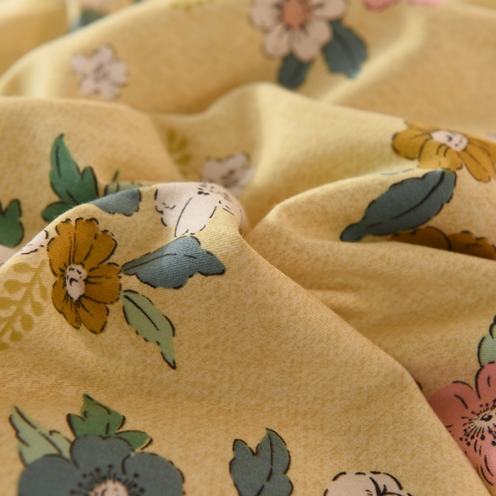 91家纺网 家纺一手货源 找家纺 巧玲珑2025新款AB版铂金生态四件套 小时光