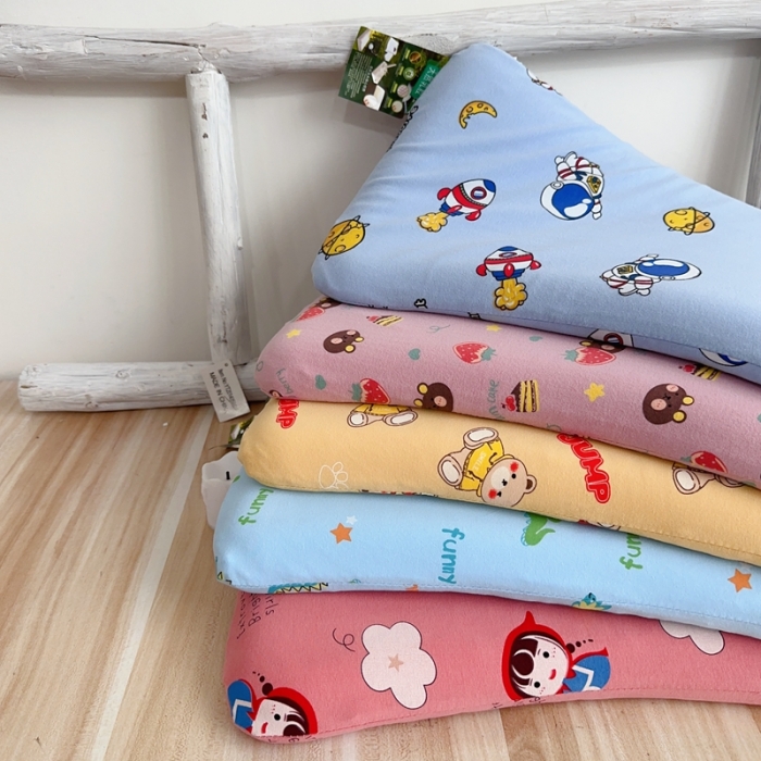 91家纺网 家纺一手货源 找家纺 （总）伟邦枕芯 2023新款婴幼儿防偏头儿童乳胶低枕