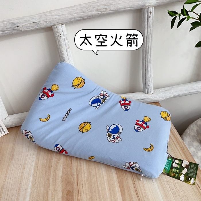 91家纺网 家纺一手货源 找家纺 （总）伟邦枕芯 2023新款婴幼儿防偏头儿童乳胶低枕