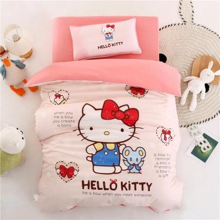 孩子王 2023新款三丽鸥正版授权KT猫全棉学生大版卡通幼儿园多件套 伙伴KT