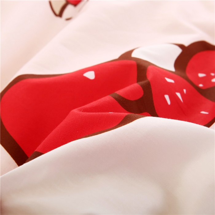 91家纺网 家纺一手货源 找家纺 孩子王 2023新款三丽鸥正版授权KT猫全棉学生大版卡通幼儿园多件套 伙伴KT