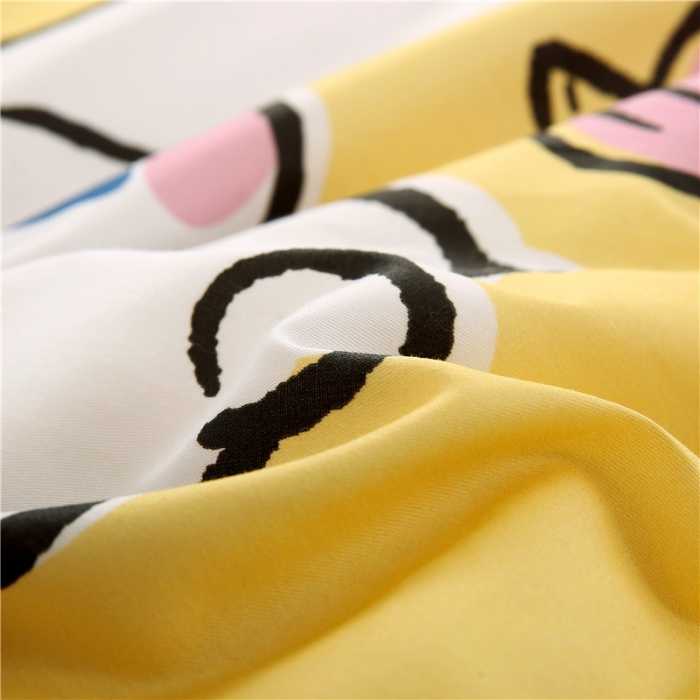 91家纺网 家纺一手货源 找家纺 孩子王 2023新款三丽鸥正版授权KT猫全棉学生大版卡通幼儿园多件套 蓝色玉桂狗