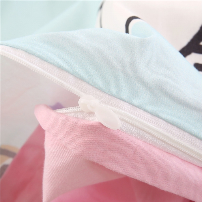 91家纺网 家纺一手货源 找家纺 孩子王 2023新款三丽鸥正版授权KT猫全棉学生大版卡通幼儿园多件套 绿色玉桂狗