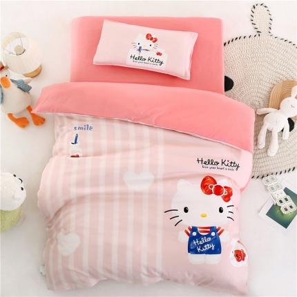 孩子王 2023新款三丽鸥正版授权KT猫全棉学生大版卡通幼儿园多件套 甜心KT