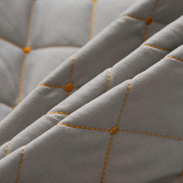 91家纺网 家纺一手货源 找家纺 （总）屹成 2024新款水洗棉蕾丝四季款床笠床裙单品套件-床笠三件套