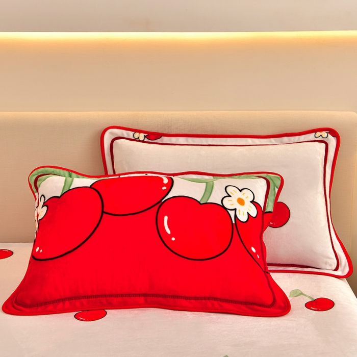 91家纺网 家纺一手货源 找家纺 绒耀 2025新款高克重牛奶绒四件套保暖四件套直播爆款电商爆款怜香惜玉